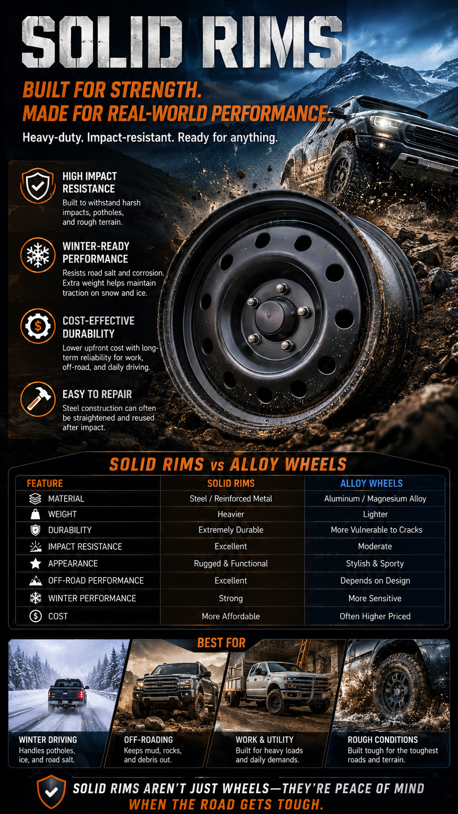 Solid Bar Rims Solid Rims Explained: Strength, Performance, and Benefits for Modern ...